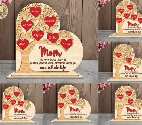 Personalized Mom Tree Laser Cut 14439875 Creativo Digital